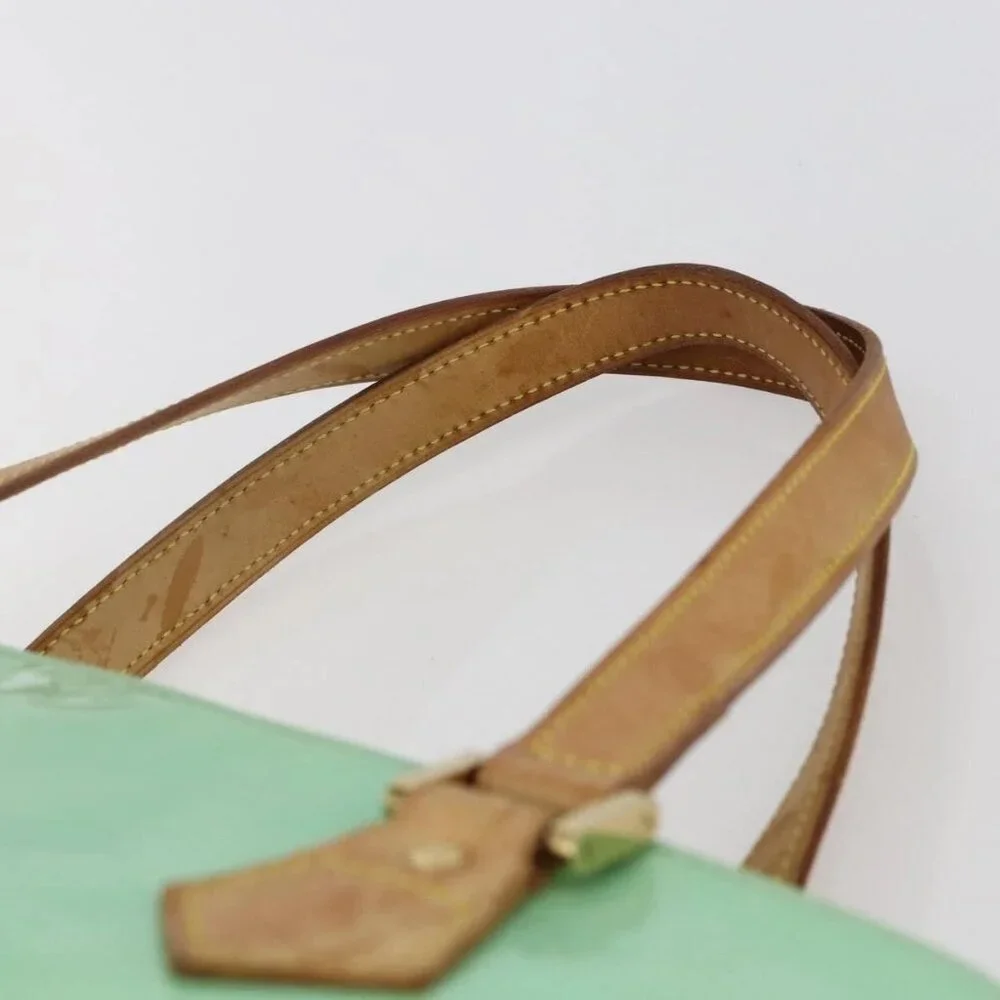 LOUIS VUITTON Monogram Vernis Houston Hand Bag Peppermint - Picture 9 of 15
